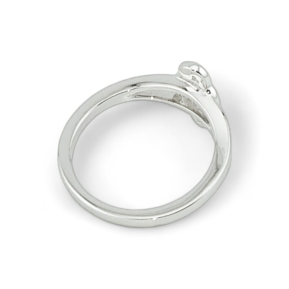 Sterling Silver 925 Musical Note Ring - Picture 4 of 6